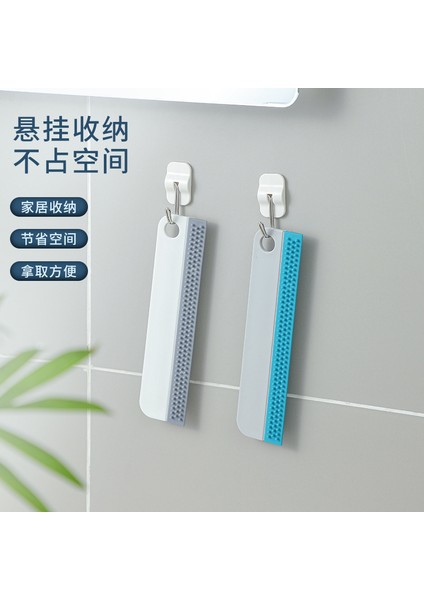 Gri Tarzı Yumuşak Silikon Cam Silecek Pencere Temizleme Fırçası Mutfak Banyo Cam Temizleme Aracı Araba Ayna Temizleyici Silecek (Yurt Dışından) fırsatları