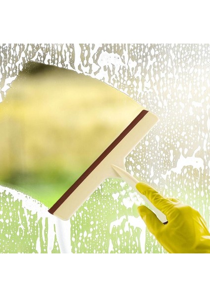 Pembe Tarzı Duş Squeegee Temizleyici Uzun Saplı Cam Kazıyıcı Pencere Squeegee Pencere Temizleyici Aracı Banyo Pencereleri ve Ayna Fayanslar Için (Yurt Dışından)
