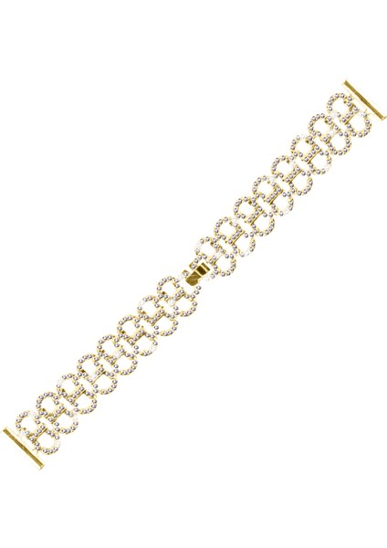 Garmin Vivomove Trend / Venu Sq 2 Kabak Şekli Watch Bandı Alaşım Kayış (Yurt Dışından)