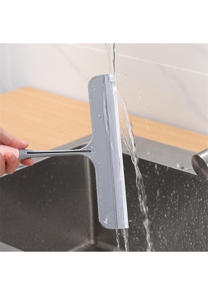 Yeşil Stil Paslanmaz Çelik Pencere Cam Temizleme Aracı Tutacaklı Silikon Kauçuk Fırça Banyo Duş Sileceği Mutfak Araba Ayna Sileceği (Yurt Dışından) modelleri
