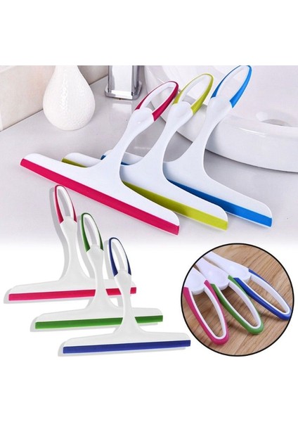 Yeşil Tarzı Pencere Camı Temizleme Silecek Bıçağı Silme Aparatı Ev Duş Banyo (Yurt Dışından)