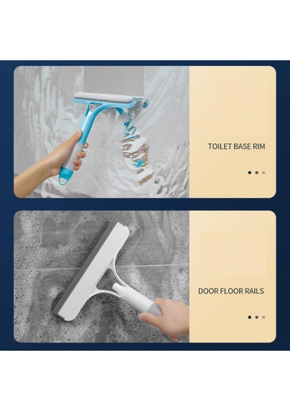 Mavi Stil Araba Camı Sileceği 3-In-1 Cam Temizleyici Sprey Silgi Temizle Ayna Ekran Banyo Yüzeyleri Banyo Temizleme Aracı (Yurt Dışından) modelleri