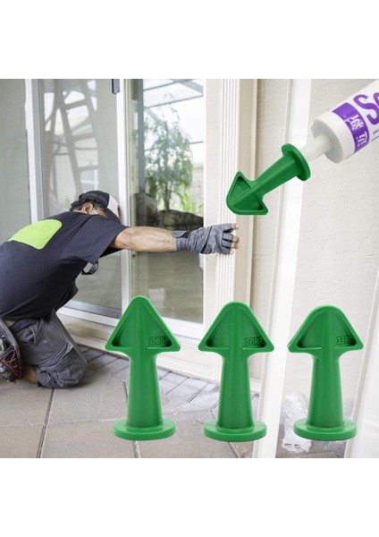 Meme Yeşil-3pcs Tarzı 5in1 Cam Yapıştırıcı Fuga Bitirici Derz Kiti Araçları Silikon Sökücü Sızdırmazlık Pürüzsüz Kazıyıcı Zemin Küf Temizleme El Aletleri Seti (Yurt Dışından) fiyatları