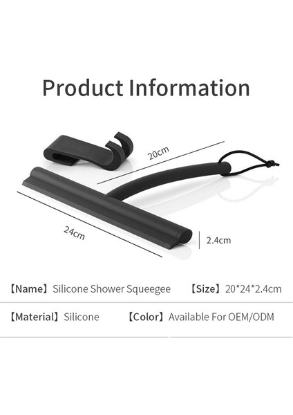 Siyah Stil Ayna Silecek Kazıyıcı Cam Temizleme Duş Camı Sileceği Cam Kazıyıcı Duş Sileceği Temizleyici Silikon Tutucu Banyo (Yurt Dışından) fırsatları