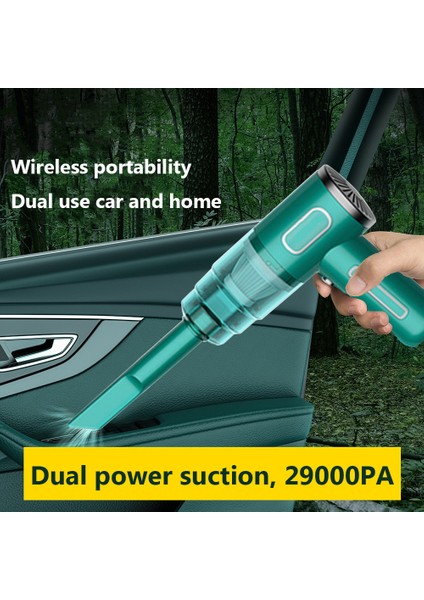 Yeşil USB Fişi Stili Pa Araba Kablosuz Elektrikli Süpürge Taşınabilir Şarj Edilebilir Temizlik Cihazı USB Mini Islak Kuru Ev & Araba Çift Kullanımlı Süpürge (Yurt Dışından) fırsatları