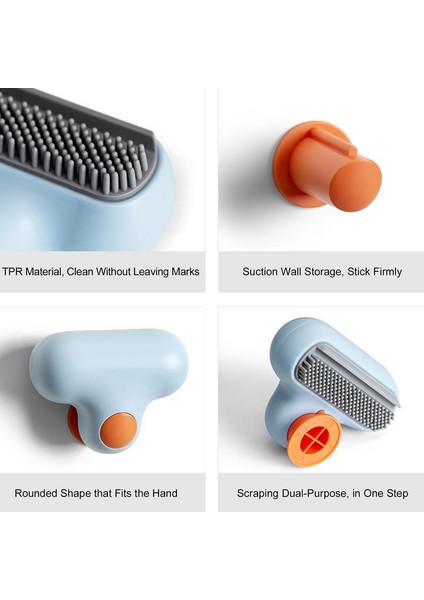 Mavi Stil Banyo Camı Temizleyici Cam Sileceği Duş Temizleyici Cam Sileceği Duş Kapıları Ayna Pencereler Için Cam Sileceği (Yurt Dışından) fırsatları