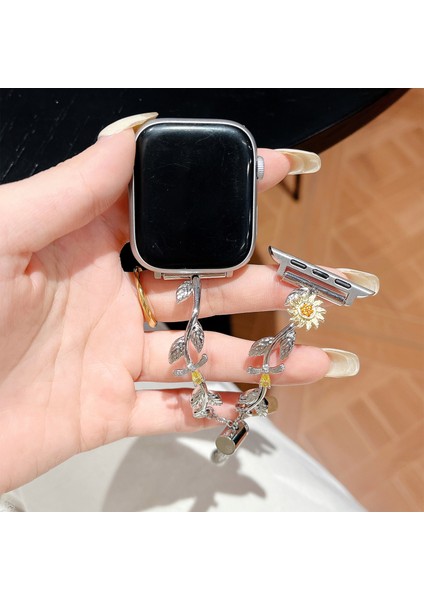 Apple Watch Series 9 8 7 41MM / 6 5 4 Se (2022) Se (2023) Se 40MM Çinko Alaşımlı Watch Kayışı (Yurt Dışından) indirimleri