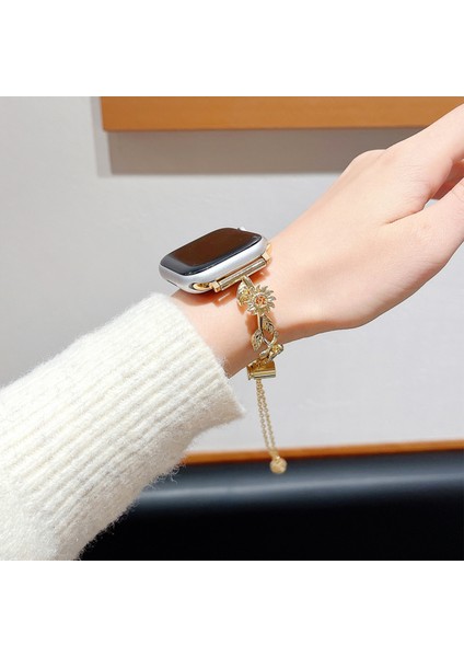 Apple Watch Series 9 8 7 41MM / 6 5 4 Se (2022) Se (2023) Se 40MM Çinko Alaşımlı Watch Kayışı (Yurt Dışından) fırsatları