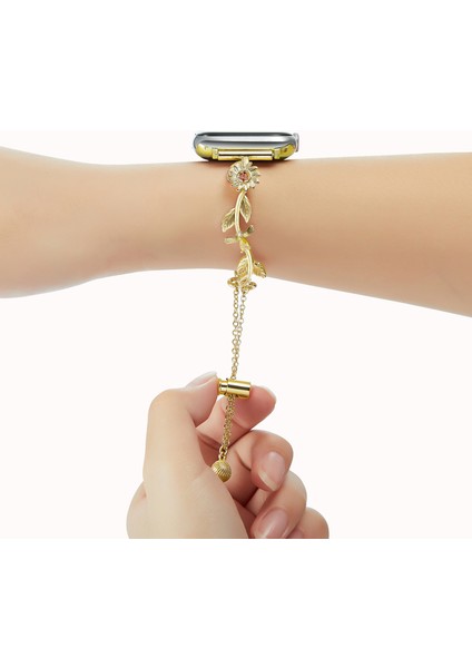 Apple Watch Series 9 8 7 41MM / 6 5 4 Se (2022) Se (2023) Se 40MM Çinko Alaşımlı Watch Kayışı (Yurt Dışından) indirimleri
