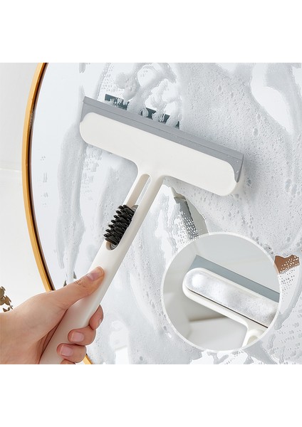 Mavi-1 Stili Silikon Cam Silecek Pencere Temizleme Fırçası Banyo Ayna Temizleyici Tutacaklı Duş Kürek Ev Temizliği (Yurt Dışından) fırsatları