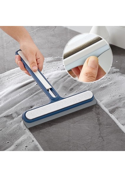 Mavi-1 Stili Silikon Cam Silecek Pencere Temizleme Fırçası Banyo Ayna Temizleyici Tutacaklı Duş Kürek Ev Temizliği (Yurt Dışından) indirimleri