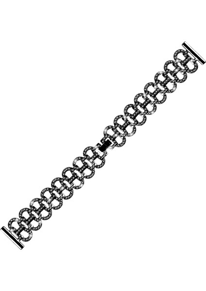 Garmin Vivoactive 5 Metal Alaşımlı Kayış Kabak Şekli Watch Band (Yurt Dışından)