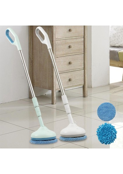 Mavi Stil Uzatılabilir Çubuklu Elektrikli Pencere Temizleyici Mop Zemin Temizleyici Araç Için Yıkama Aracı - Iç ve Dış Mekan Sert Zeminler Için (Yurt Dışından) modelleri