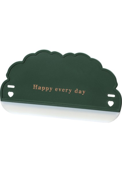 Koyu Yeşil Tarzı Evde Silikon Banyo Ayna Temizleyici Silikon Bıçak Tutucu Kanca Araba Cam Duş Sileceği Pencere Cam Sileceği Kazıyıcı (Yurt Dışından)