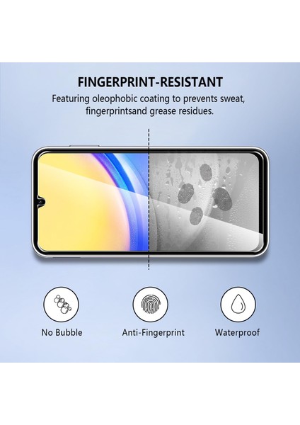 Samsung Galaxy A15 Temperli Cam Ekran Koruyucu 9h Ultra Koruma (3 Adet)