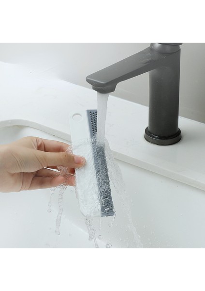 Mavi Gri Tarzı Çift Taraflı Ev Aynası Temizleyici Pencere Temizleme Aracı Banyo Cam Fırçası Zemin Seramik Duvar Temizleme Araçları (Yurt Dışından) indirimleri