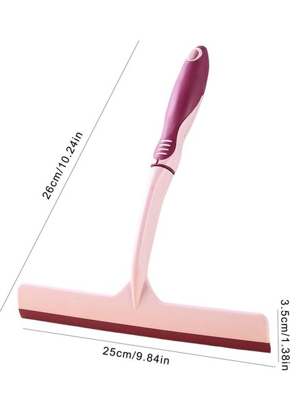 Pembe Tarzı Duş Camı Kapı Sileceği Duş Sileceği Pencere Sileceği Duş Temizleyici Cam Silici Cam Temizleyici Aracı Için Ayna Silecek (Yurt Dışından)