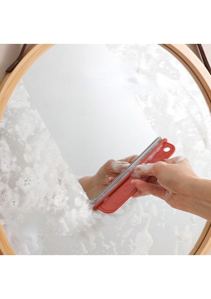 Pembe Tarzı Yaratıcı Silecek Tahtası Banyo Aynası Temizleme Tuvalet Makyaj Yüzey Temizleme Fırçası Ev Cam Sileceği (Yurt Dışından) fırsatları