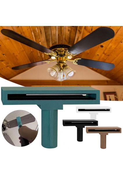 Yeşil Stil Tavan Fanı Temizleyici Keçe Kaplama Yeniden Kullanılabilir Hafif Tavan Fanı Temizleme Fırçası Taşınabilir El Pompalı Tavan Fanı Toz Fırçası (Yurt Dışından) modelleri