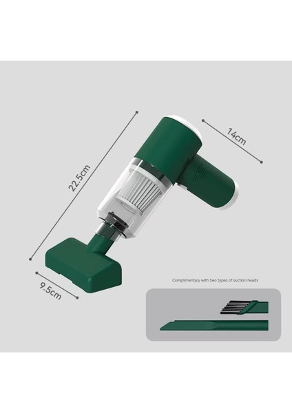 Yeşil A Tarzı Ev Elektrikli Süpürge Otomatik Robot Kablosuz Temizlik Makinesi Araba Ev Güçlü Emiş Halı Temizleyicileri (Yurt Dışından)
