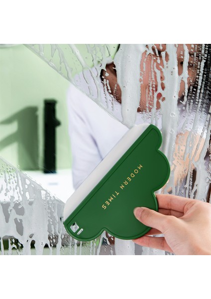 Yeşil Stil Yaratıcı Bulut Silecek Tahta Banyo Ayna Silme Tuvalet Yıkama Tezgah Temizleme Mini Pencere Cam Silecek (Yurt Dışından) fiyatları