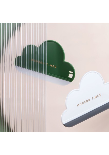 Yeşil Stil Yaratıcı Bulut Silecek Tahta Banyo Ayna Silme Tuvalet Yıkama Tezgah Temizleme Mini Pencere Cam Silecek (Yurt Dışından) fırsatları