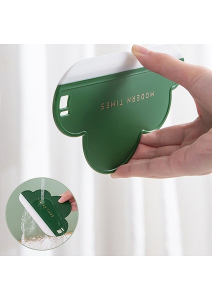 Yeşil Stil Yaratıcı Bulut Silecek Tahta Banyo Ayna Silme Tuvalet Yıkama Tezgah Temizleme Mini Pencere Cam Silecek (Yurt Dışından) indirimleri