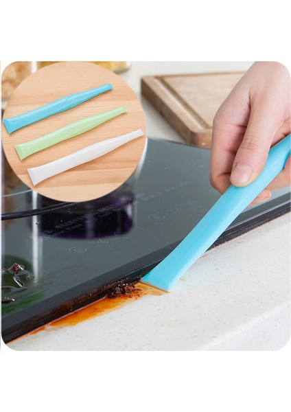 Mavi Stil Çift Başlı Kazıyıcı 3ü 1 Arada Derin Lekeli Kürek 18X2.5CM Parlak Dokulu Mutfak Temizlik Aleti Temizlik Araçları Iyi Dokunuş 17G (Yurt Dışından) modelleri
