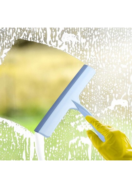 Mavi Stil Duş Banyo Aynası Temizleyici Için Cam Silme Aparatı Silikon Bıçaklı Karo Ev Pencere Duş Cam Kapı Temizlik Sileceği (Yurt Dışından) fiyatları