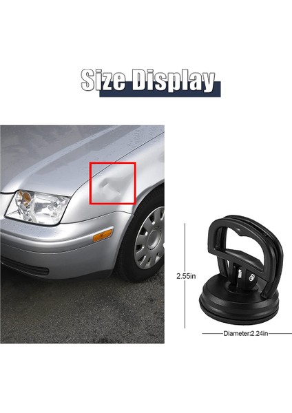 Siyah 57X67MM Tarzı Araba Çekiç Çekiç Çekiç Araçları, Emme Kupası Kolu Kaldırıcı Çekiç Onarımı Onarım Masraflarını Kaydedin Araba Çekiç Çıkarıcı Için Arabalar (Yurt Dışından) modelleri