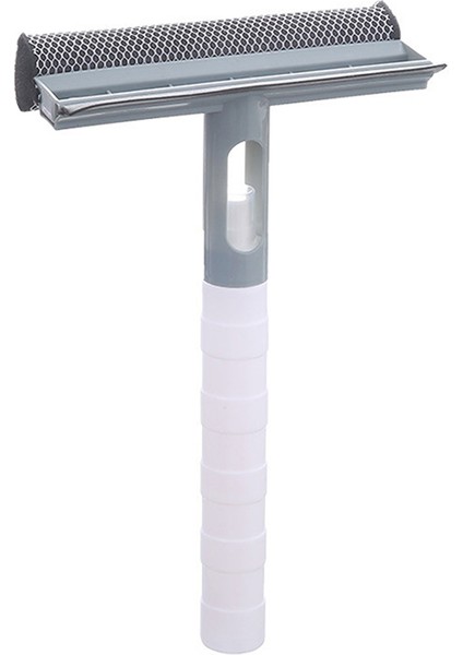 Mavi Stil Pencere Temizleme Fırçası Banyo Aynası Cam Silme Aleti Püskürtmeli Çift Taraflı Pencere Sileceği Temizleyici Kazıyıcı (Yurt Dışından)