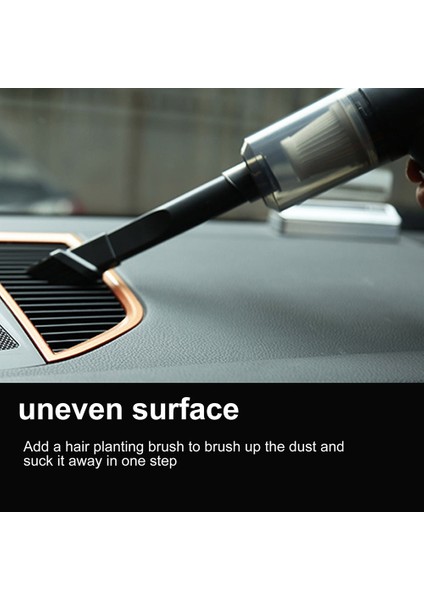 Siyah Stil Taşınabilir Kablosuz Araba Elektrikli Süpürge Ev Için El Süpürgesi Araç Çift Kullanımlı Güçlü Emiş Mini Temizleyici (Yurt Dışından) fiyatları