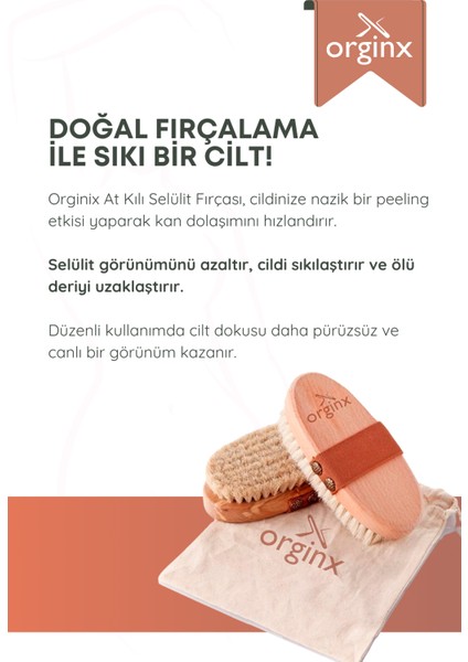 Doğal At Kılı Selülit Fırçası Ve Kesesi fiyatları