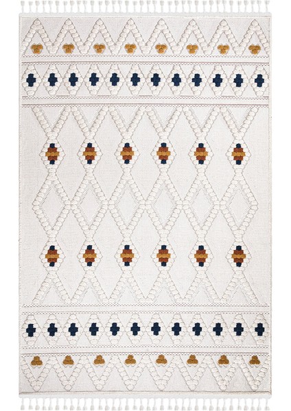 Ipek Mekik Halı Lupin 18502 Modern ve Geleneksel Desenli Iskandinav Halı