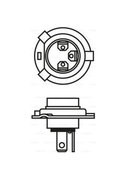 1987302840 Ampul ECO-12V 100 90W-P43T