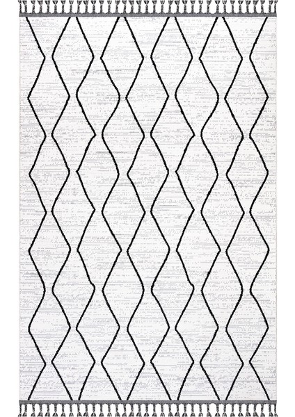 Ipek Mekik Halı Lupin 18561 Modern ve Geleneksel Desenli Iskandinav Halı