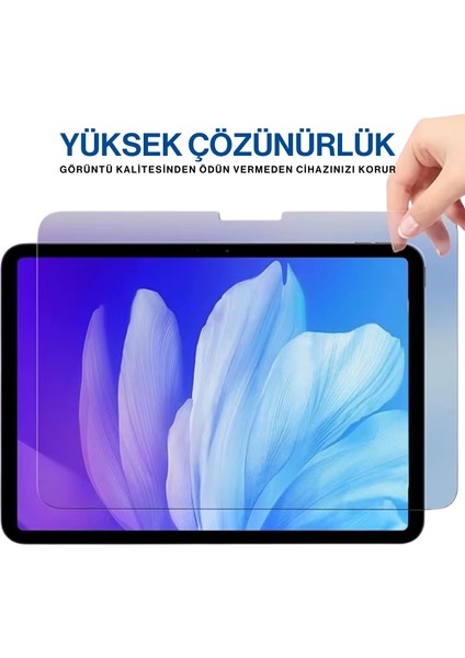 Apple iPad Air 3 10.5 Uyumlu Privacy Hayalet Full Glue Tablet Ekran Koruyucu