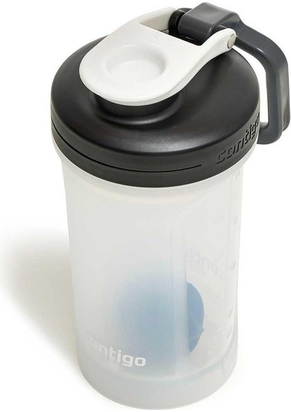 Shake Go Sporcu Suluğu & Shaker 590 ml - Şeffaf