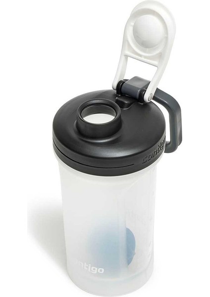 Shake Go Sporcu Suluğu & Shaker 590 ml - Şeffaf