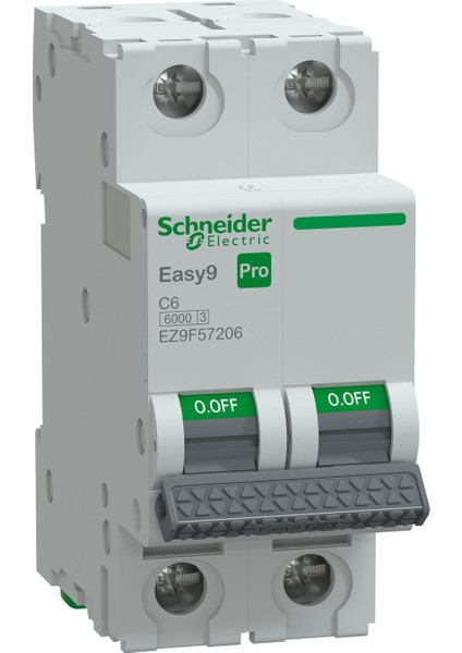 Pro 2 Faz 6A 6 Ka C Tipi SIGORTA,EZ9F57206