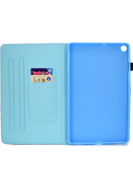 Galaxy Tab S6 Dikiş Ipliği Deri Kılıf Için (Yurt Dışından)