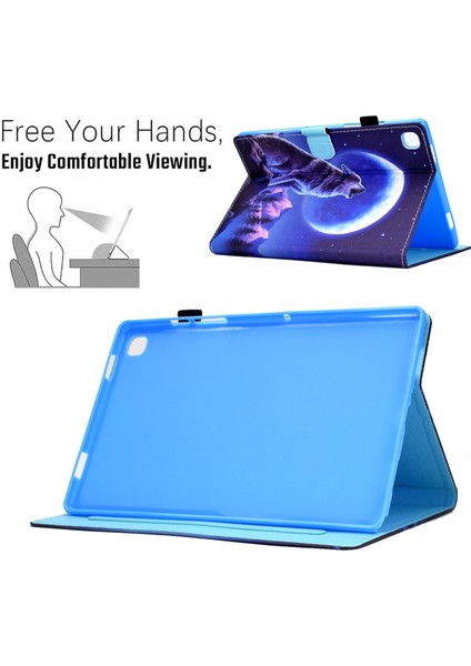 Samsung Galaxy Tab S6 T610 Için Dikiş Tablet Kılıfı Samsung Galaxy Tab S6 Lite T610 Için (Yurt Dışından)