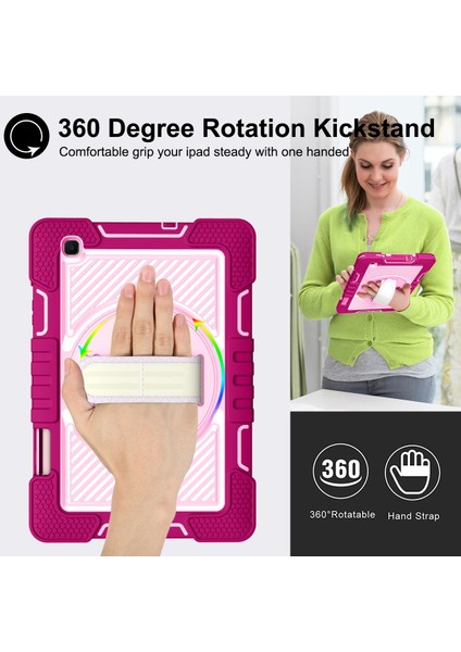 Samsung Galaxy Tab S6 Lite P610/P615 Için Silikon + Pc Kılıfı (Yurt Dışından) modelleri