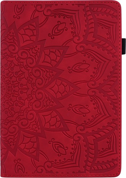 Samsung Galaxy Tab S6 Lite Için Buzağı Desenli Deri Kılıf (Yurt Dışından) fiyatları