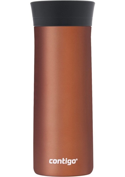 Pinnacle Autoseal Termos Bardak 420ML - Kahverengi