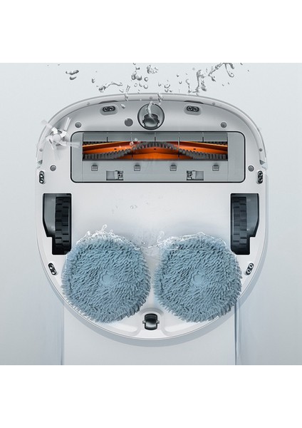 6 Adet Yıkanabilir Paspas Bezi Değiştirme Xiaomi Dreame Bot W10 Kendi Kendini Temizleyen Robotlu Süpürge Yedek Parça Aksesuarları (Yurt Dışından)