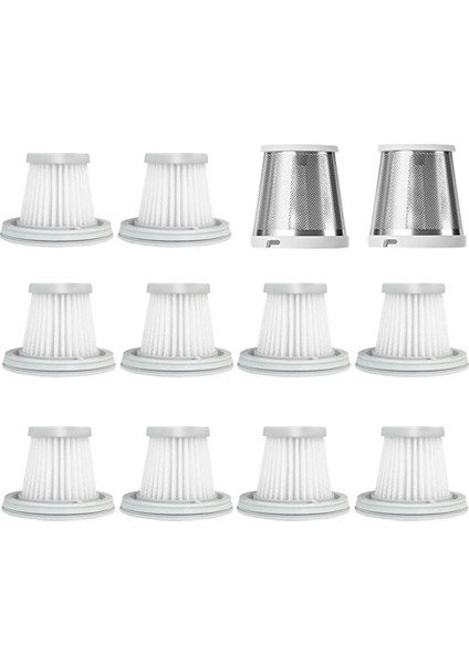 Hepa Filtre Xiaomi Mijia Kullanışlı Elektrikli Süpürge SSXCQ01XY Yedek Parça Ev Araba Mini Kablosuz Yedek Aksesuarlar B (Yurt Dışından)