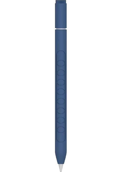 Apple Pencil Pro Kılıf Mat Silikon Lacivert