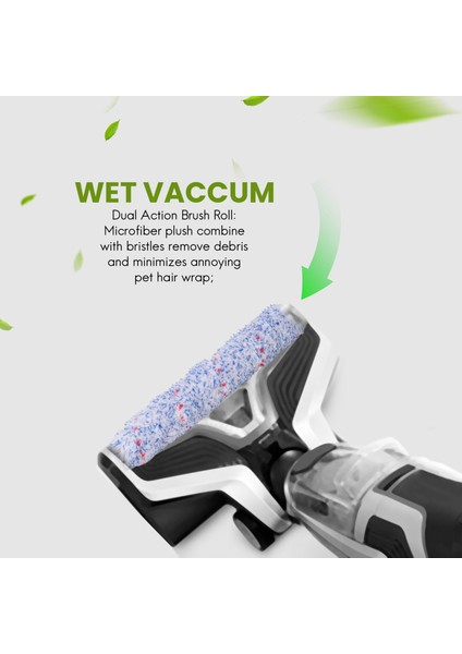 Crosswave Pet Pro ve Crosswave Kablosuz Aksesuarları Için Crosswave Hepsi Bir Arada Islak Kuru Süpürge Için Yedek Parça (Yurt Dışından)