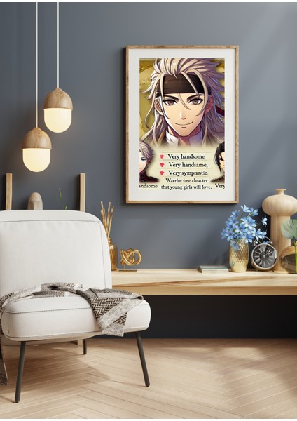 Ti-Play Zaka Anime Series Elyndar AS87 35X50 Çerçevesiz Karton Poster Uv Baskı